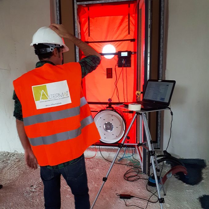 Test Blower Door Altermat