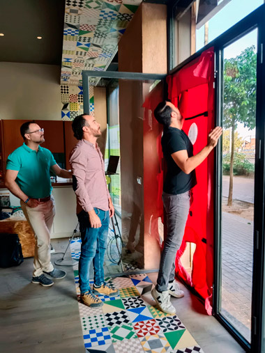Test Blowerdoor altermat