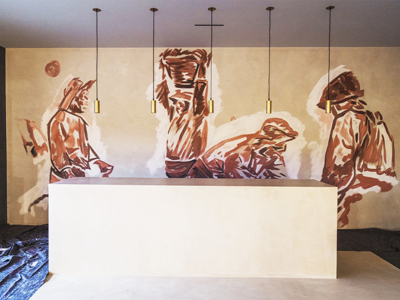 Mural Lily Brick altermat